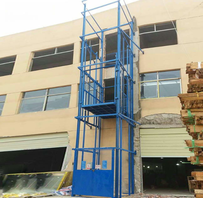 长治建材厂室外物料提升